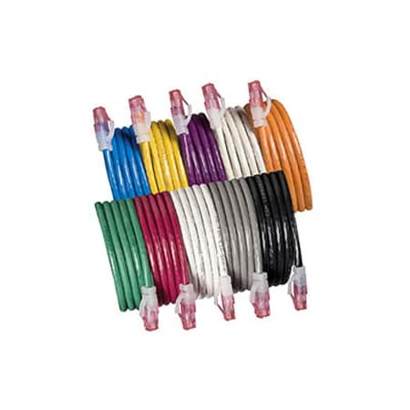 Allen Tel Cat 6 Patch Cable, 1 ft, White AT1601-WH